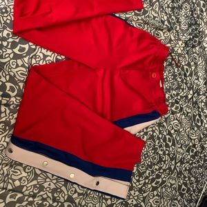 Forever 21 stretchy tear away pants